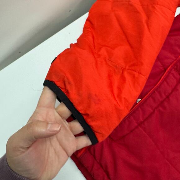 Columbia Jacket Mens Large Orange Red Omni heat Interchange Coat - Picture 10 of 13